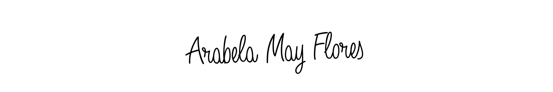 It looks lik you need a new signature style for name Arabela May Flores. Design unique handwritten (Angelique-Rose-font-FFP) signature with our free signature maker in just a few clicks. Arabela May Flores signature style 5 images and pictures png