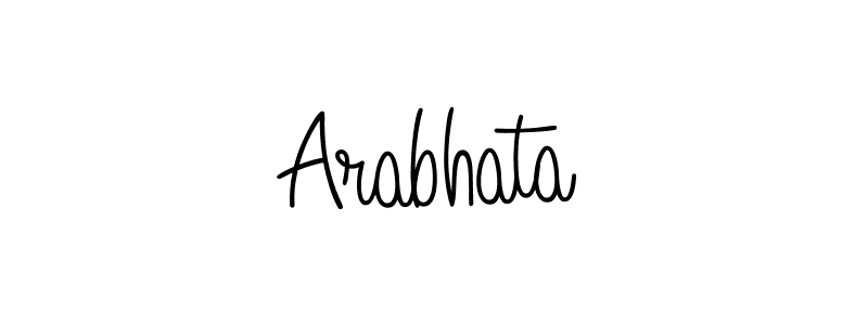 if you are searching for the best signature style for your name Arabhata. so please give up your signature search. here we have designed multiple signature styles  using Angelique-Rose-font-FFP. Arabhata signature style 5 images and pictures png