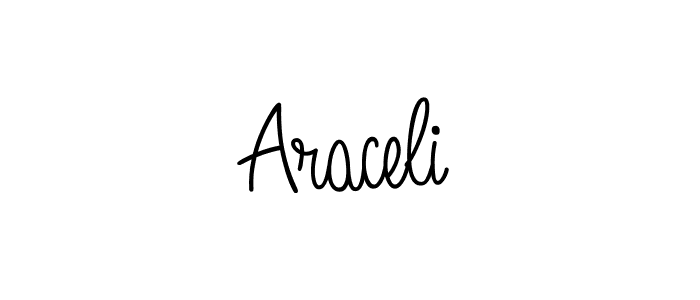 Similarly Angelique-Rose-font-FFP is the best handwritten signature design. Signature creator online .You can use it as an online autograph creator for name Araceli. Araceli signature style 5 images and pictures png
