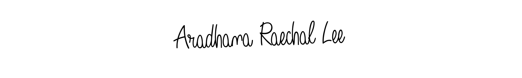 It looks lik you need a new signature style for name Aradhana Raechal Lee. Design unique handwritten (Angelique-Rose-font-FFP) signature with our free signature maker in just a few clicks. Aradhana Raechal Lee signature style 5 images and pictures png