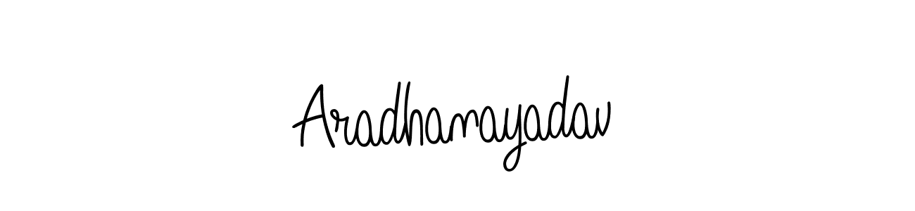 Once you've used our free online signature maker to create your best signature Angelique-Rose-font-FFP style, it's time to enjoy all of the benefits that Aradhanayadav name signing documents. Aradhanayadav signature style 5 images and pictures png