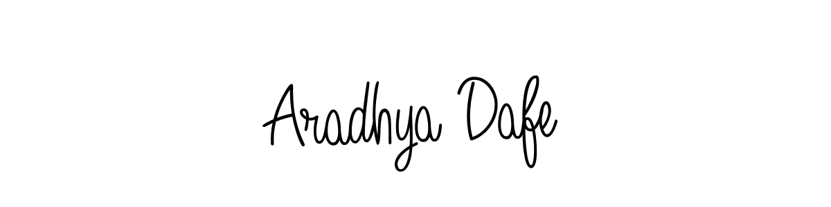 You should practise on your own different ways (Angelique-Rose-font-FFP) to write your name (Aradhya Dafe) in signature. don't let someone else do it for you. Aradhya Dafe signature style 5 images and pictures png
