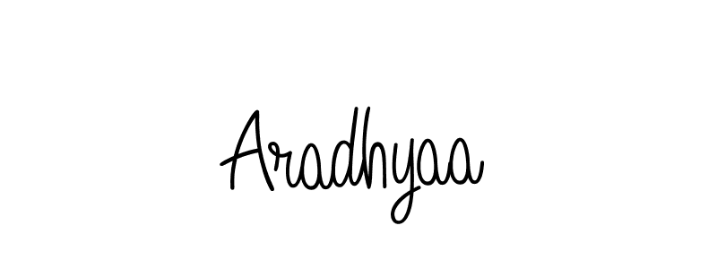 Once you've used our free online signature maker to create your best signature Angelique-Rose-font-FFP style, it's time to enjoy all of the benefits that Aradhyaa name signing documents. Aradhyaa signature style 5 images and pictures png