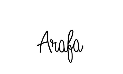 Make a beautiful signature design for name Arafa. Use this online signature maker to create a handwritten signature for free. Arafa signature style 5 images and pictures png