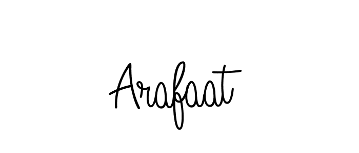 Also we have Arafaat name is the best signature style. Create professional handwritten signature collection using Angelique-Rose-font-FFP autograph style. Arafaat signature style 5 images and pictures png