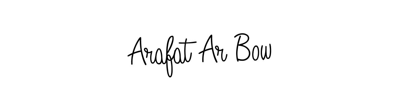 if you are searching for the best signature style for your name Arafat Ar Bow. so please give up your signature search. here we have designed multiple signature styles  using Angelique-Rose-font-FFP. Arafat Ar Bow signature style 5 images and pictures png