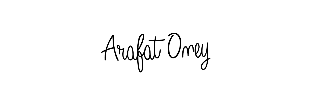 Also we have Arafat Oney name is the best signature style. Create professional handwritten signature collection using Angelique-Rose-font-FFP autograph style. Arafat Oney signature style 5 images and pictures png