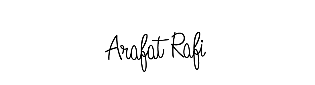 The best way (Angelique-Rose-font-FFP) to make a short signature is to pick only two or three words in your name. The name Arafat Rafi include a total of six letters. For converting this name. Arafat Rafi signature style 5 images and pictures png