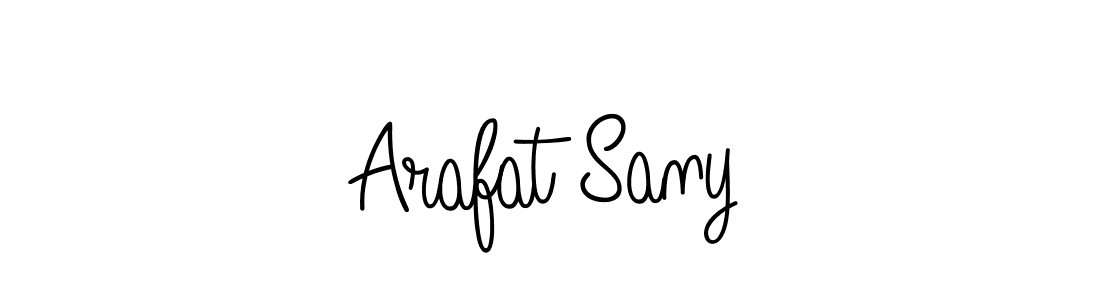 How to Draw Arafat Sany signature style? Angelique-Rose-font-FFP is a latest design signature styles for name Arafat Sany. Arafat Sany signature style 5 images and pictures png