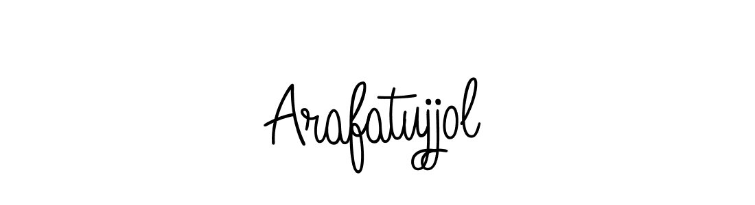 You can use this online signature creator to create a handwritten signature for the name Arafatujjol. This is the best online autograph maker. Arafatujjol signature style 5 images and pictures png