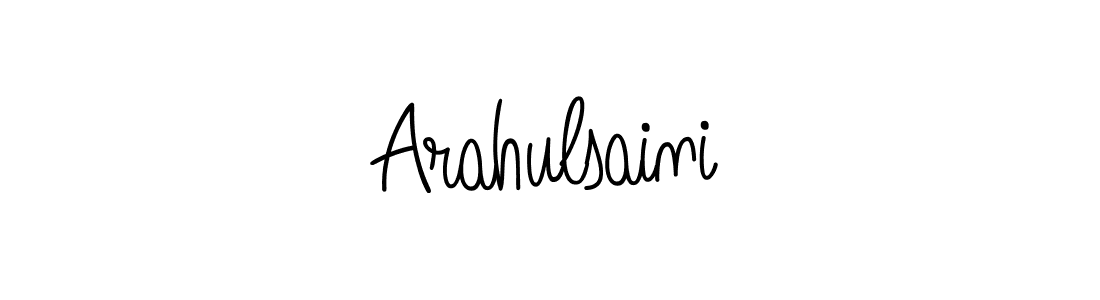 Make a beautiful signature design for name Arahulsaini. Use this online signature maker to create a handwritten signature for free. Arahulsaini signature style 5 images and pictures png