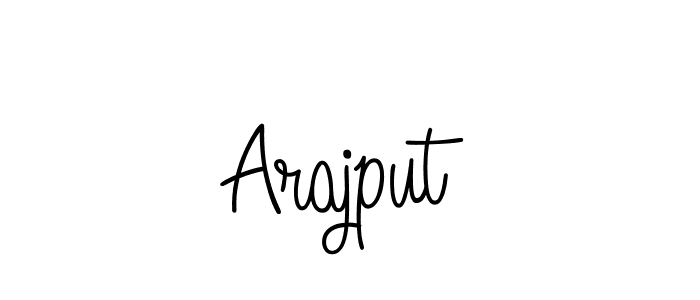 How to Draw Arajput signature style? Angelique-Rose-font-FFP is a latest design signature styles for name Arajput. Arajput signature style 5 images and pictures png