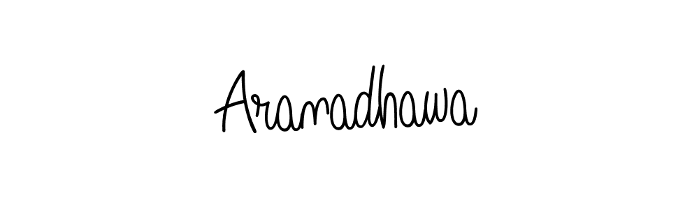 How to make Aranadhawa name signature. Use Angelique-Rose-font-FFP style for creating short signs online. This is the latest handwritten sign. Aranadhawa signature style 5 images and pictures png