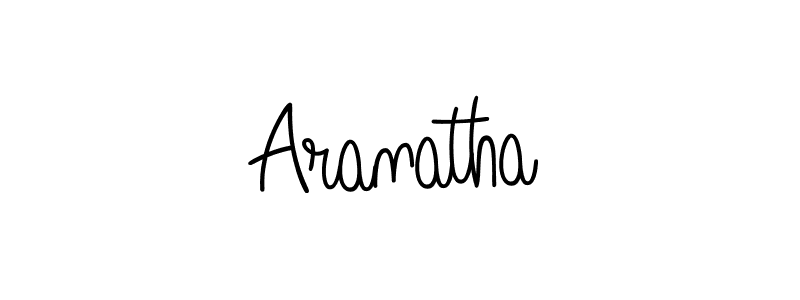 Make a beautiful signature design for name Aranatha. Use this online signature maker to create a handwritten signature for free. Aranatha signature style 5 images and pictures png