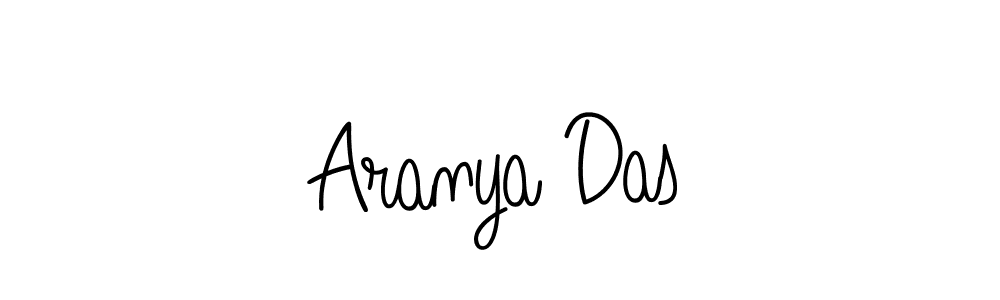 You should practise on your own different ways (Angelique-Rose-font-FFP) to write your name (Aranya Das) in signature. don't let someone else do it for you. Aranya Das signature style 5 images and pictures png