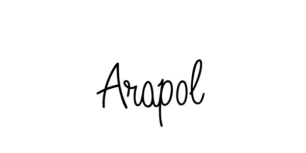 Best and Professional Signature Style for Arapol. Angelique-Rose-font-FFP Best Signature Style Collection. Arapol signature style 5 images and pictures png
