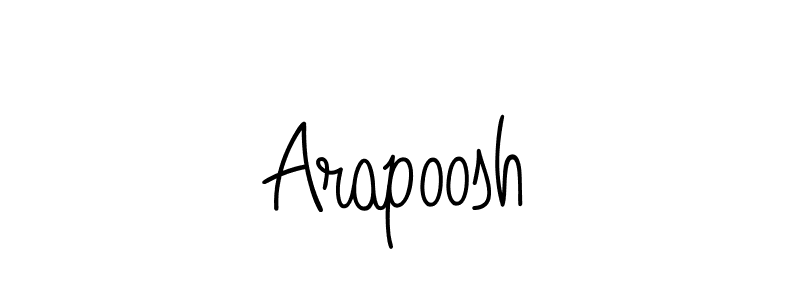 Here are the top 10 professional signature styles for the name Arapoosh. These are the best autograph styles you can use for your name. Arapoosh signature style 5 images and pictures png