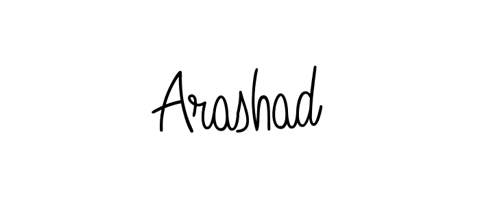 The best way (Angelique-Rose-font-FFP) to make a short signature is to pick only two or three words in your name. The name Arashad include a total of six letters. For converting this name. Arashad signature style 5 images and pictures png