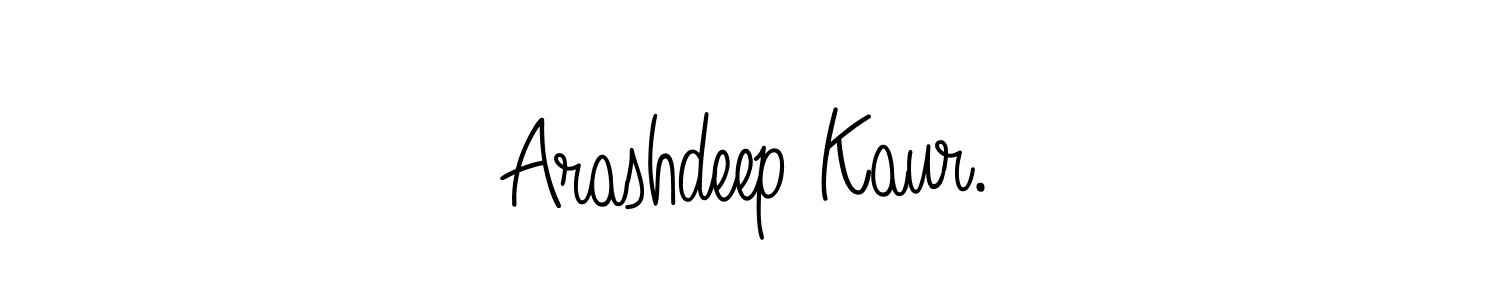 How to Draw Arashdeep Kaur. signature style? Angelique-Rose-font-FFP is a latest design signature styles for name Arashdeep Kaur.. Arashdeep Kaur. signature style 5 images and pictures png
