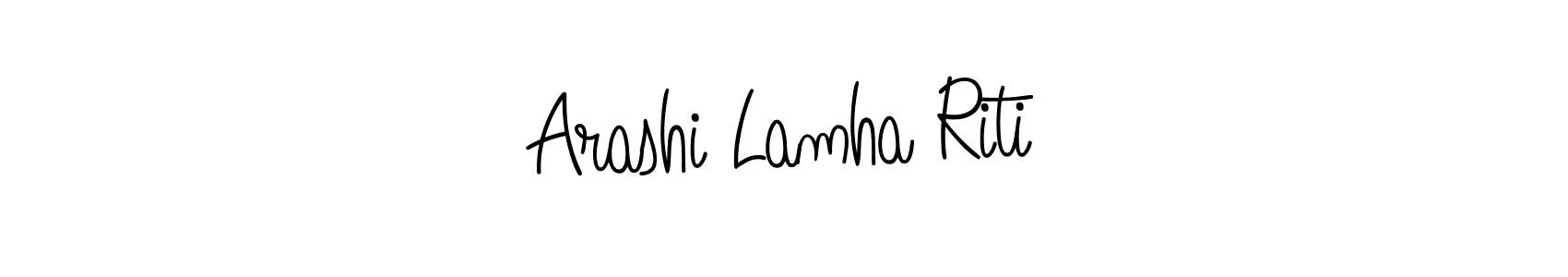 How to Draw Arashi Lamha Riti signature style? Angelique-Rose-font-FFP is a latest design signature styles for name Arashi Lamha Riti. Arashi Lamha Riti signature style 5 images and pictures png