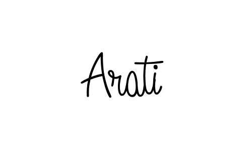 How to make Arati signature? Angelique-Rose-font-FFP is a professional autograph style. Create handwritten signature for Arati name. Arati signature style 5 images and pictures png