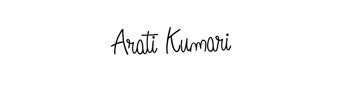 Angelique-Rose-font-FFP is a professional signature style that is perfect for those who want to add a touch of class to their signature. It is also a great choice for those who want to make their signature more unique. Get Arati Kumari name to fancy signature for free. Arati Kumari signature style 5 images and pictures png