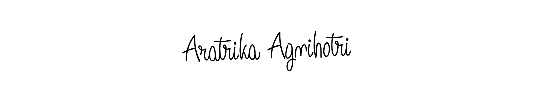 Here are the top 10 professional signature styles for the name Aratrika Agnihotri. These are the best autograph styles you can use for your name. Aratrika Agnihotri signature style 5 images and pictures png