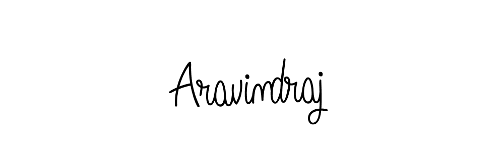 Use a signature maker to create a handwritten signature online. With this signature software, you can design (Angelique-Rose-font-FFP) your own signature for name Aravindraj. Aravindraj signature style 5 images and pictures png