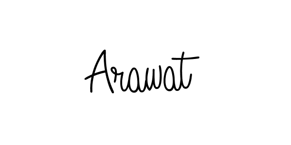 Create a beautiful signature design for name Arawat. With this signature (Angelique-Rose-font-FFP) fonts, you can make a handwritten signature for free. Arawat signature style 5 images and pictures png