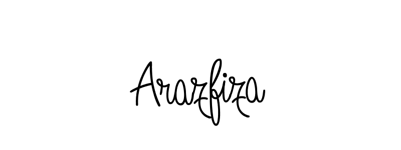 if you are searching for the best signature style for your name Arazfiza. so please give up your signature search. here we have designed multiple signature styles  using Angelique-Rose-font-FFP. Arazfiza signature style 5 images and pictures png