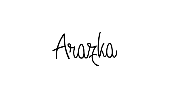 Angelique-Rose-font-FFP is a professional signature style that is perfect for those who want to add a touch of class to their signature. It is also a great choice for those who want to make their signature more unique. Get Arazka name to fancy signature for free. Arazka signature style 5 images and pictures png