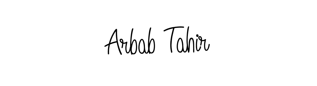 Check out images of Autograph of Arbab Tahir name. Actor Arbab Tahir Signature Style. Angelique-Rose-font-FFP is a professional sign style online. Arbab Tahir signature style 5 images and pictures png