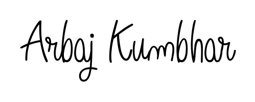 The Angelique-Rose-font-FFP font gives name Arbaj Kumbhar a signature that looks effortless yet distinguished. Download high-res PNG instantly. Arbaj Kumbhar signature style 5 images and pictures png