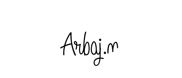 if you are searching for the best signature style for your name Arbaj.n. so please give up your signature search. here we have designed multiple signature styles  using Angelique-Rose-font-FFP. Arbaj.n signature style 5 images and pictures png