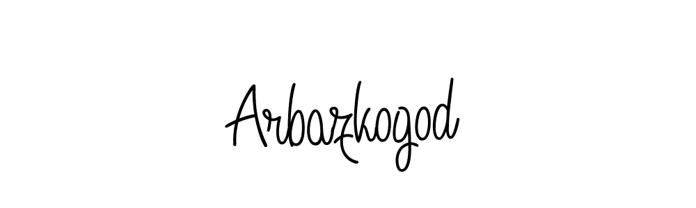 You can use this online signature creator to create a handwritten signature for the name Arbazkogod. This is the best online autograph maker. Arbazkogod signature style 5 images and pictures png