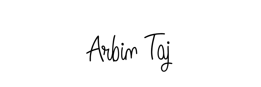 Here are the top 10 professional signature styles for the name Arbin Taj. These are the best autograph styles you can use for your name. Arbin Taj signature style 5 images and pictures png