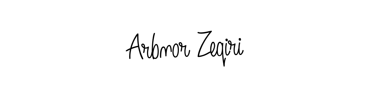 The best way (Angelique-Rose-font-FFP) to make a short signature is to pick only two or three words in your name. The name Arbnor Zeqiri include a total of six letters. For converting this name. Arbnor Zeqiri signature style 5 images and pictures png