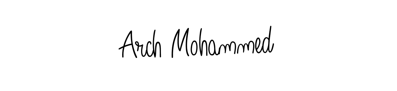 Once you've used our free online signature maker to create your best signature Angelique-Rose-font-FFP style, it's time to enjoy all of the benefits that Arch Mohammed name signing documents. Arch Mohammed signature style 5 images and pictures png