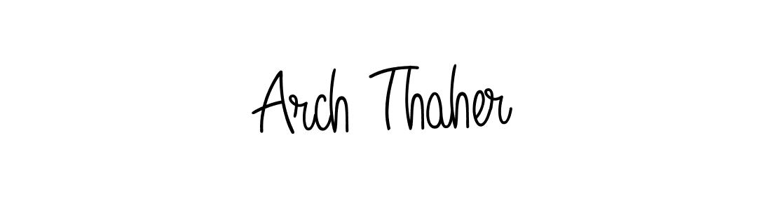 Angelique-Rose-font-FFP is a professional signature style that is perfect for those who want to add a touch of class to their signature. It is also a great choice for those who want to make their signature more unique. Get Arch Thaher name to fancy signature for free. Arch Thaher signature style 5 images and pictures png