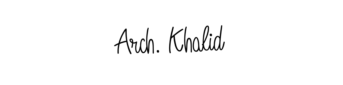 This is the best signature style for the Arch. Khalid name. Also you like these signature font (Angelique-Rose-font-FFP). Mix name signature. Arch. Khalid signature style 5 images and pictures png