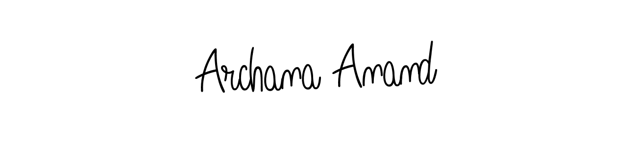 How to make Archana Anand signature? Angelique-Rose-font-FFP is a professional autograph style. Create handwritten signature for Archana Anand name. Archana Anand signature style 5 images and pictures png