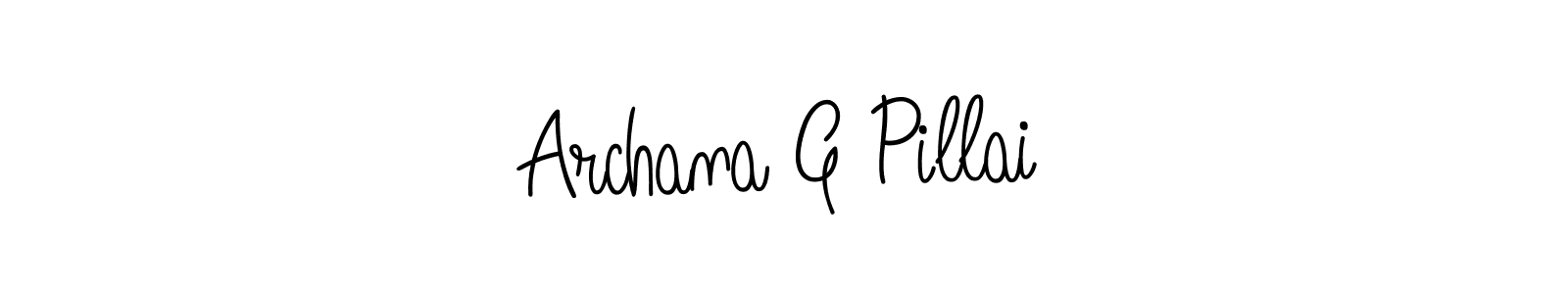 How to Draw Archana G Pillai signature style? Angelique-Rose-font-FFP is a latest design signature styles for name Archana G Pillai. Archana G Pillai signature style 5 images and pictures png