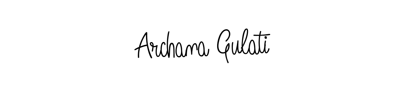 Also You can easily find your signature by using the search form. We will create Archana Gulati name handwritten signature images for you free of cost using Angelique-Rose-font-FFP sign style. Archana Gulati signature style 5 images and pictures png