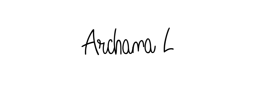 Best and Professional Signature Style for Archana L. Angelique-Rose-font-FFP Best Signature Style Collection. Archana L signature style 5 images and pictures png