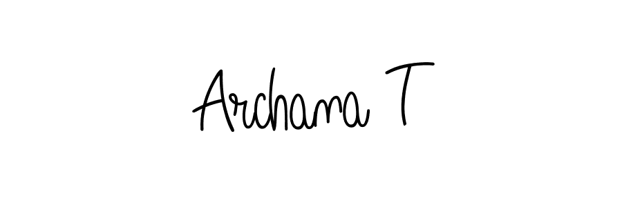 Similarly Angelique-Rose-font-FFP is the best handwritten signature design. Signature creator online .You can use it as an online autograph creator for name Archana T. Archana T signature style 5 images and pictures png