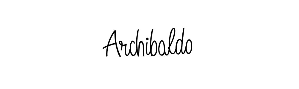 Best and Professional Signature Style for Archibaldo. Angelique-Rose-font-FFP Best Signature Style Collection. Archibaldo signature style 5 images and pictures png