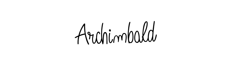 Here are the top 10 professional signature styles for the name Archimbald. These are the best autograph styles you can use for your name. Archimbald signature style 5 images and pictures png