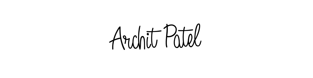 Similarly Angelique-Rose-font-FFP is the best handwritten signature design. Signature creator online .You can use it as an online autograph creator for name Archit Patel. Archit Patel signature style 5 images and pictures png