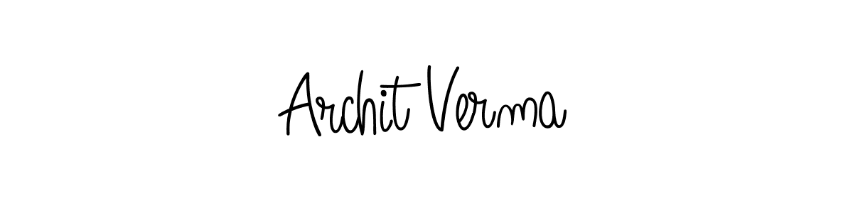 Also You can easily find your signature by using the search form. We will create Archit Verma name handwritten signature images for you free of cost using Angelique-Rose-font-FFP sign style. Archit Verma signature style 5 images and pictures png