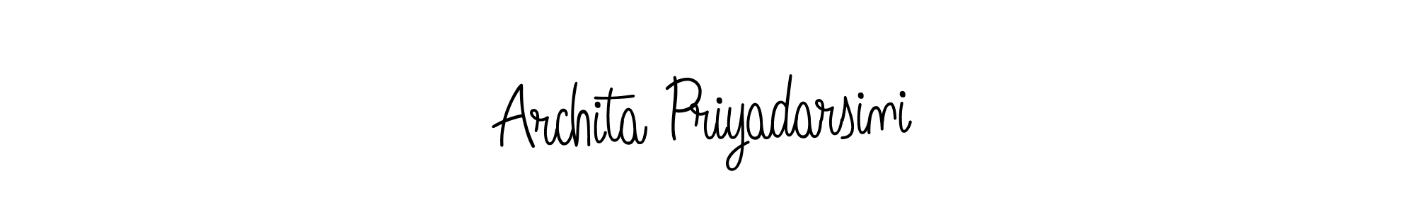 How to Draw Archita Priyadarsini signature style? Angelique-Rose-font-FFP is a latest design signature styles for name Archita Priyadarsini. Archita Priyadarsini signature style 5 images and pictures png